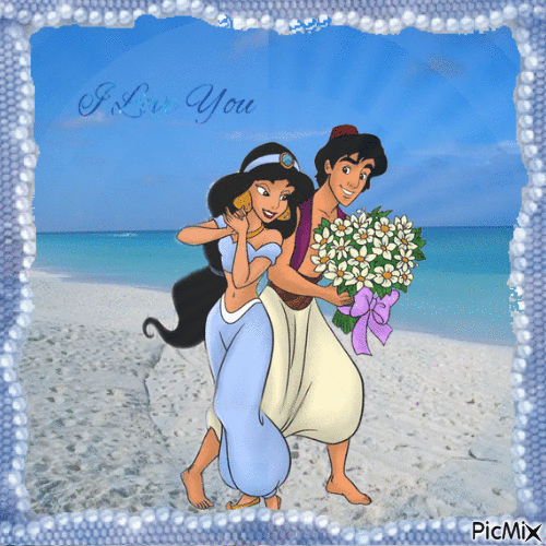 Aladdin jasmine - Animovaný GIF zadarmo