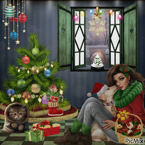 Waiting For Christmas - Бесплатни анимирани ГИФ