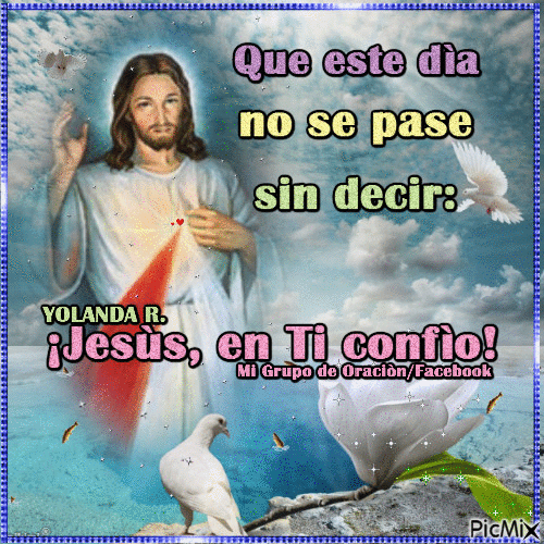 JESUS EN TI CONFIO - GIF animado gratis - PicMix