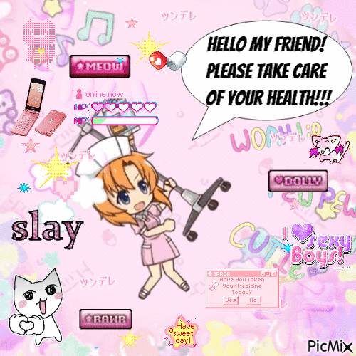 take care friend - 免费动画 GIF