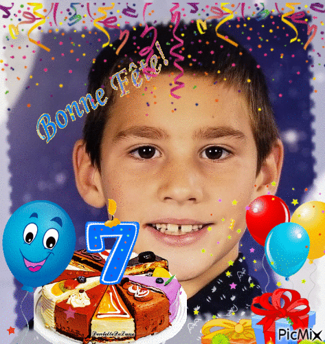 Tommy 7 ans - Free animated GIF