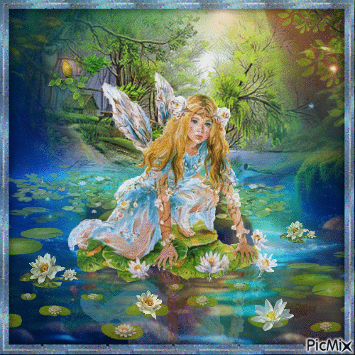 River fairy - Ilmainen animoitu GIF