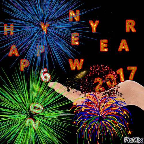 HAPPY  NEW  YEAR - Gratis geanimeerde GIF