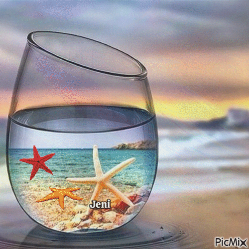 Sterfish in the jar - Бесплатный анимированный гифка