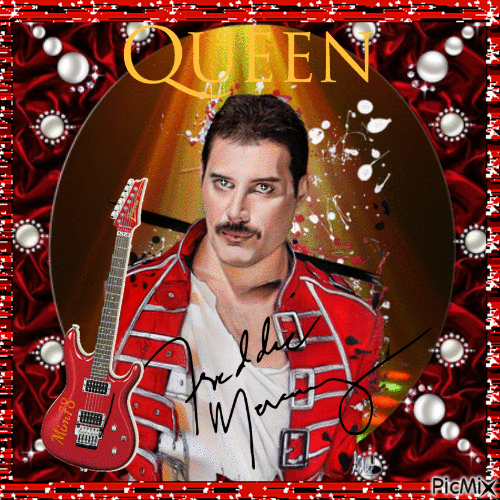 Freddie Mercury - Δωρεάν κινούμενο GIF