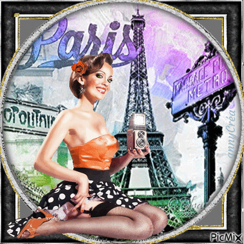 J'aime Paris - Безплатен анимиран GIF