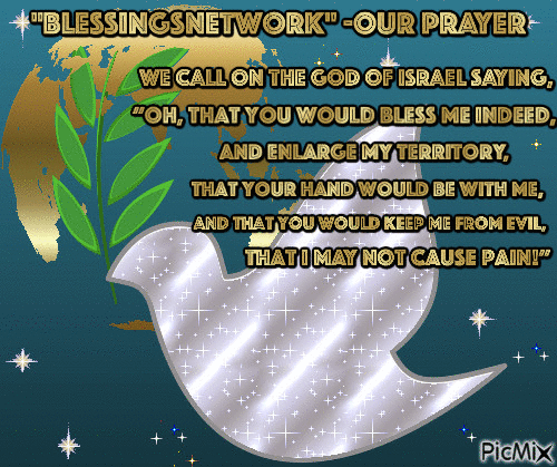 Prayer of "BlessingsNetwork" - Free animated GIF