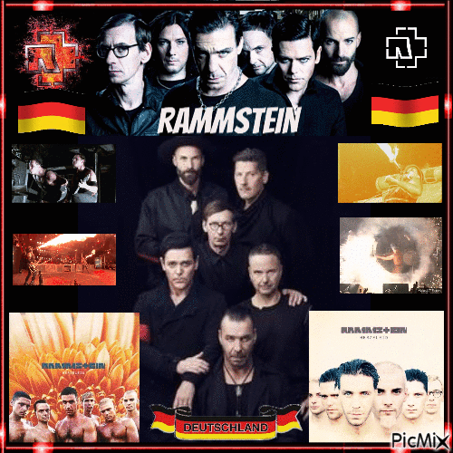 Rammstein - Bezmaksas animēts GIF
