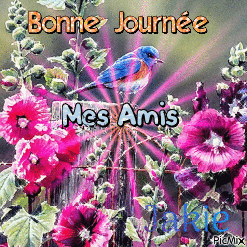 Bonne Jounée - Darmowy animowany GIF