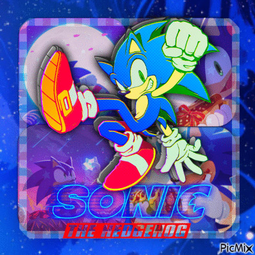 Sonic my beloved!!! - Gratis animeret GIF