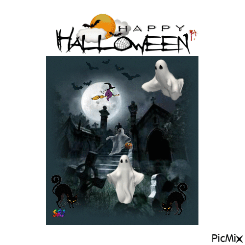 Happy Halloween 2022 - Gratis animerad GIF