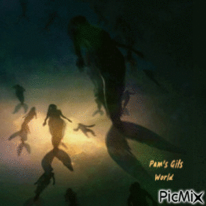 Creepy Mermaids - GIF animado gratis