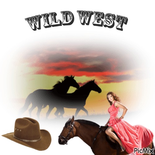 Wild West - png ฟรี