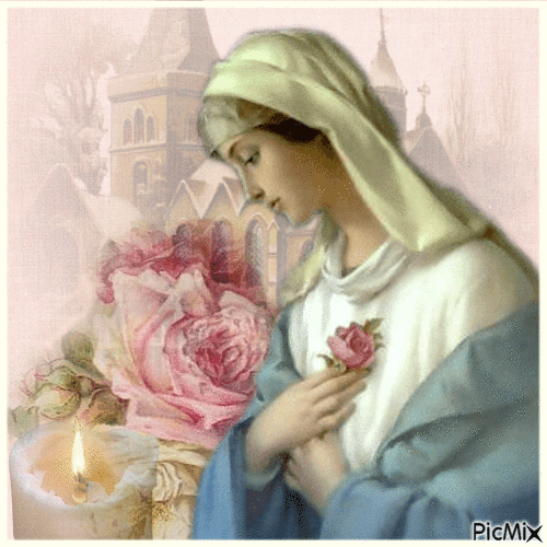 Jungfrau Maria - Gratis animerad GIF