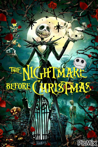 The Nightmare before Christmas!🙂🎃 - Бесплатный анимированный гифка