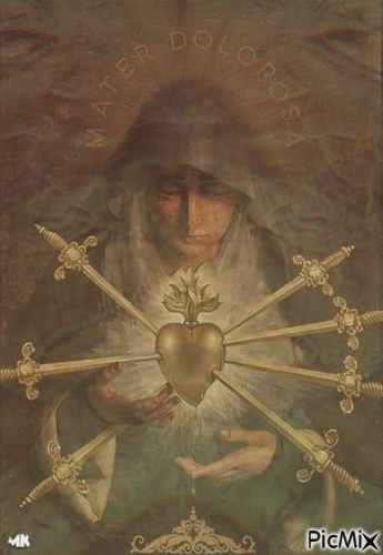 Virgen de los siete puñales - Besplatni animirani GIF