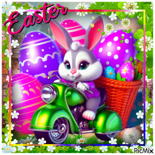 Happy Easter! - Bezmaksas animēts GIF