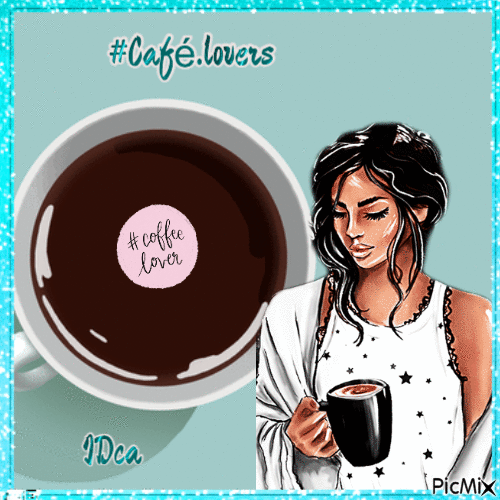# Café.lovers - Бесплатный анимированный гифка