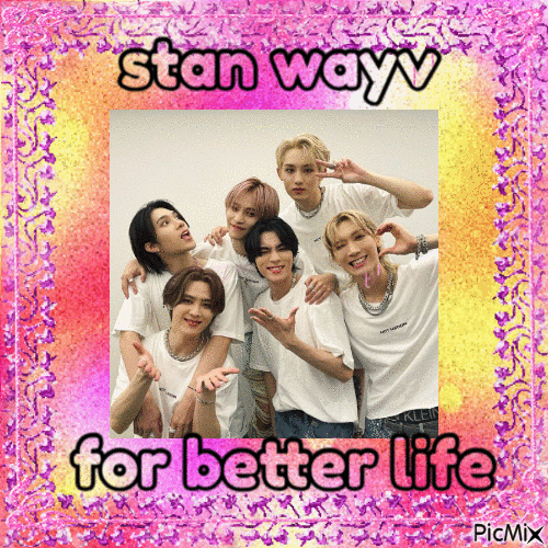 stan wayv for better life - Бесплатный анимированный гифка