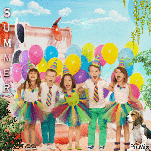 Summer. - GIF animasi gratis
