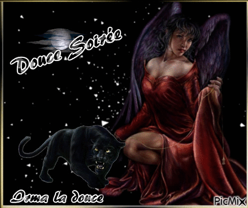 Douce Soirée - Darmowy animowany GIF
