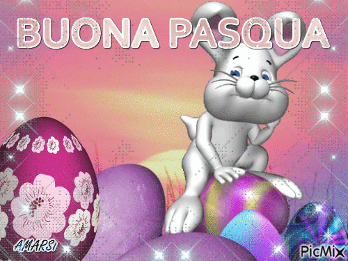 BUONA PASQUA - 無料のアニメーション GIF