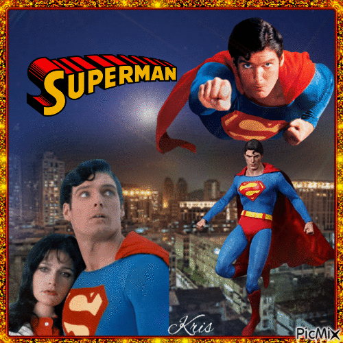 Christopher Reeve - Superman - 免费动画 GIF