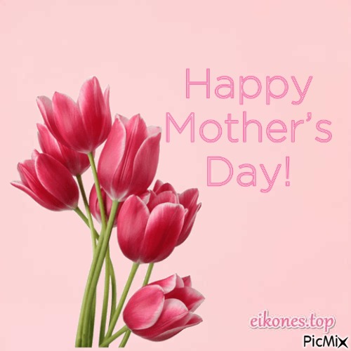 happy mother's day - PNG gratuit