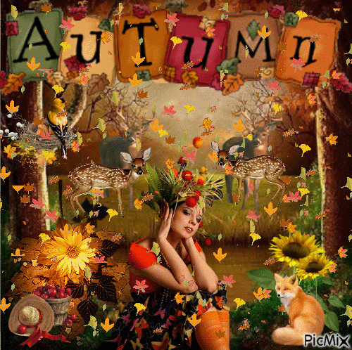 Autumn - GIF animasi gratis