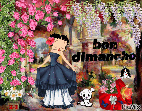 Dimanche - Darmowy animowany GIF
