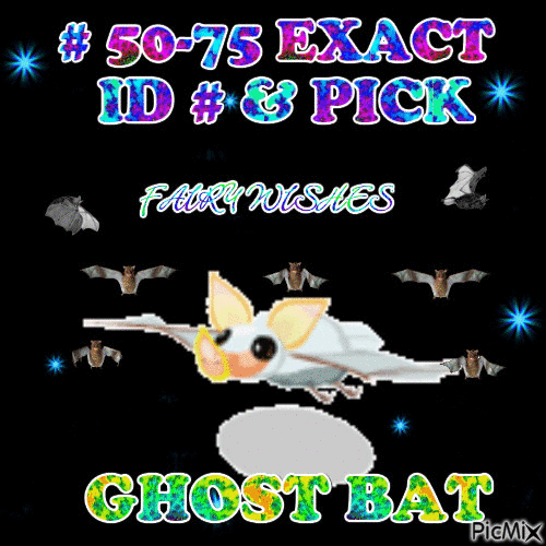 GHOST BAT - GIF animado gratis