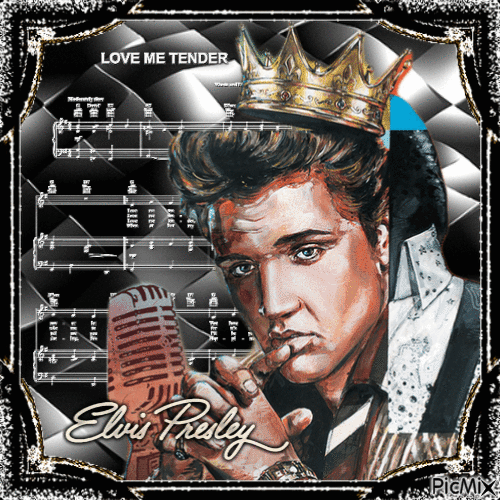 Concours...Elvis Presley - Δωρεάν κινούμενο GIF