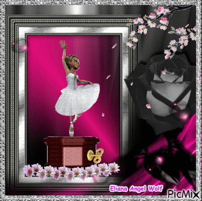 bailarina - Gratis animeret GIF