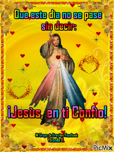 JESUS EN TI CONFIO - Бесплатни анимирани ГИФ