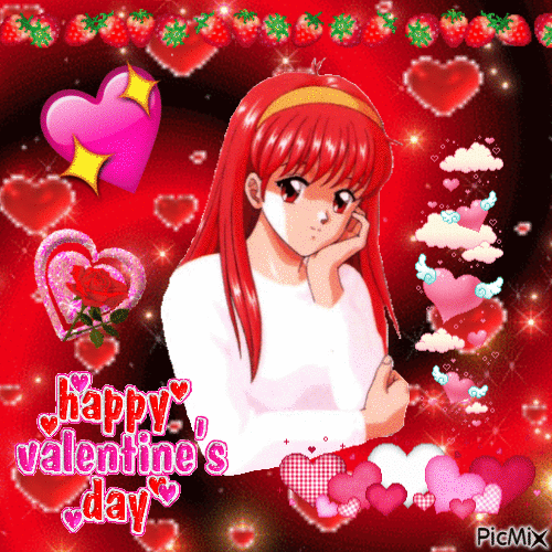 happy valentine’s day - GIF animado grátis