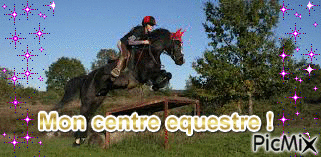 Mon centre equestre ! - Darmowy animowany GIF