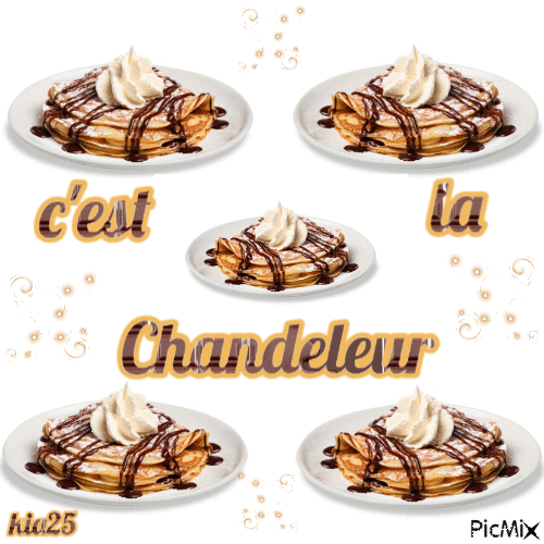 Chandeleur - GIF animé gratuit
