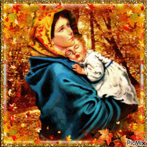 Mother and Child - Free animated GIF