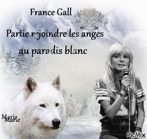 France Gall - Безплатен анимиран GIF