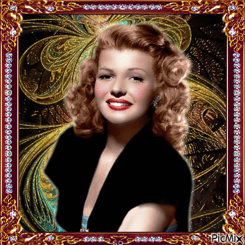 Rita Hayworth - GIF animado grátis