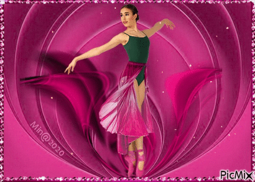 Min@    Ballerina 2020.08.07 - GIF animado grátis