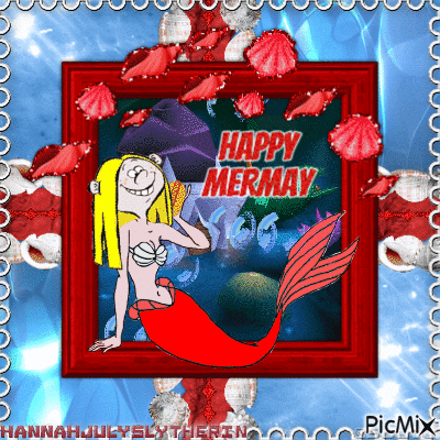 {=}May Kanker Mermaid for MerMay{=} - GIF animé gratuit
