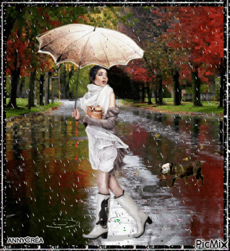 Rainy day - Безплатен анимиран GIF