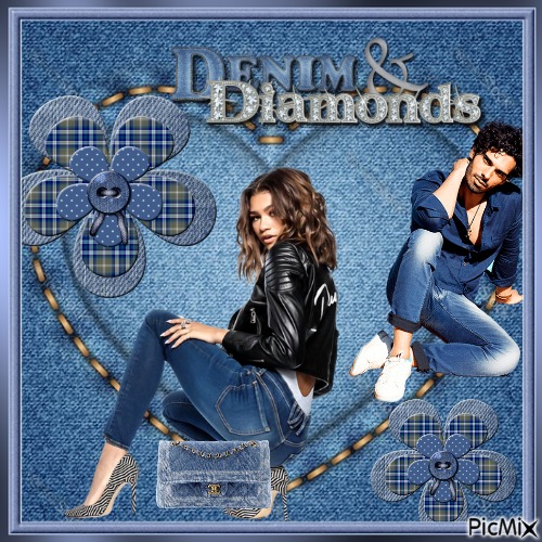 Denim & Diamonds - zadarmo png
