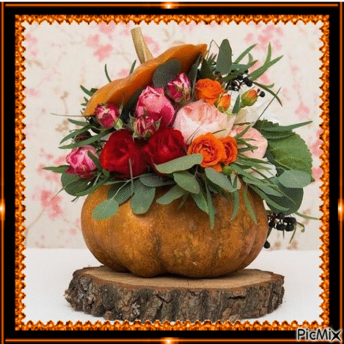 autumn bouquet - Nemokamas animacinis gif