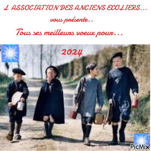 anciens ecoliers 2024 - Free animated GIF