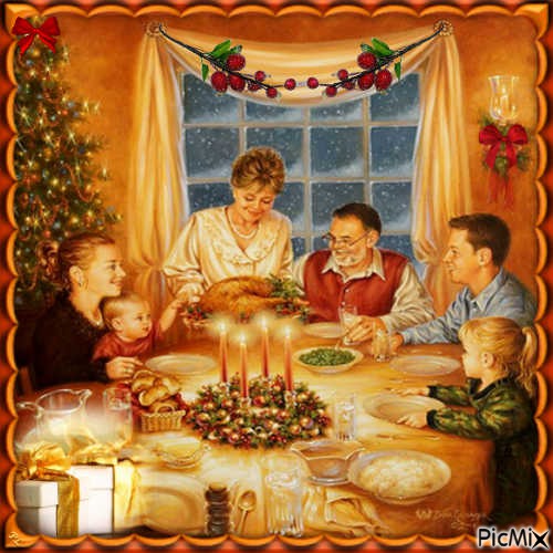 A family in Christmas - Contest - besplatni png