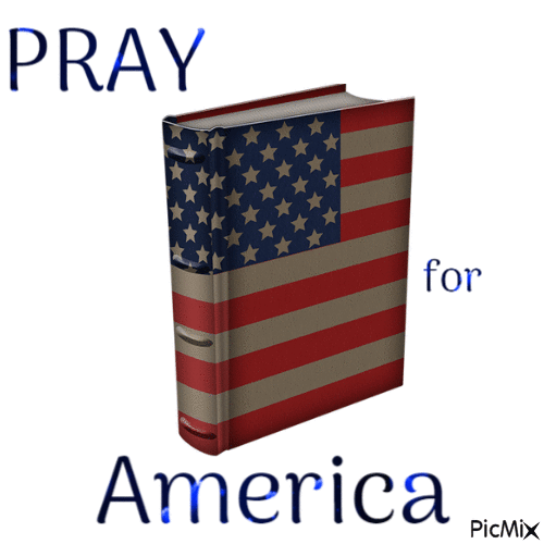 Pray for America - Nemokamas animacinis gif