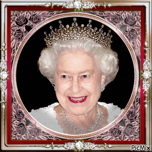 Elizabeth II, Reine d'Angleterre - Free animated GIF