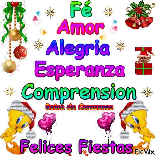 Felices Fiestas - Бесплатни анимирани ГИФ